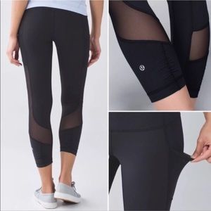 Lululemon Seek the Heat 7/8 pants size 6